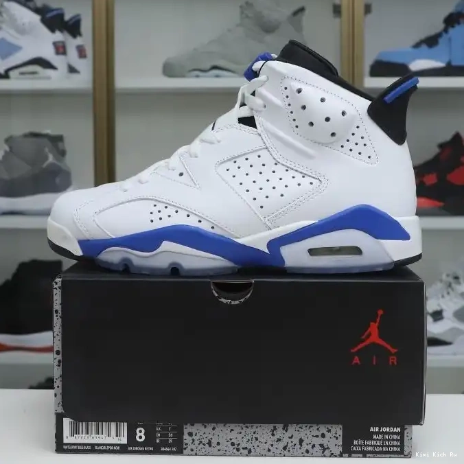 BLUE RETRO 6 SPORT AIR JORDAN Kimikick 0813